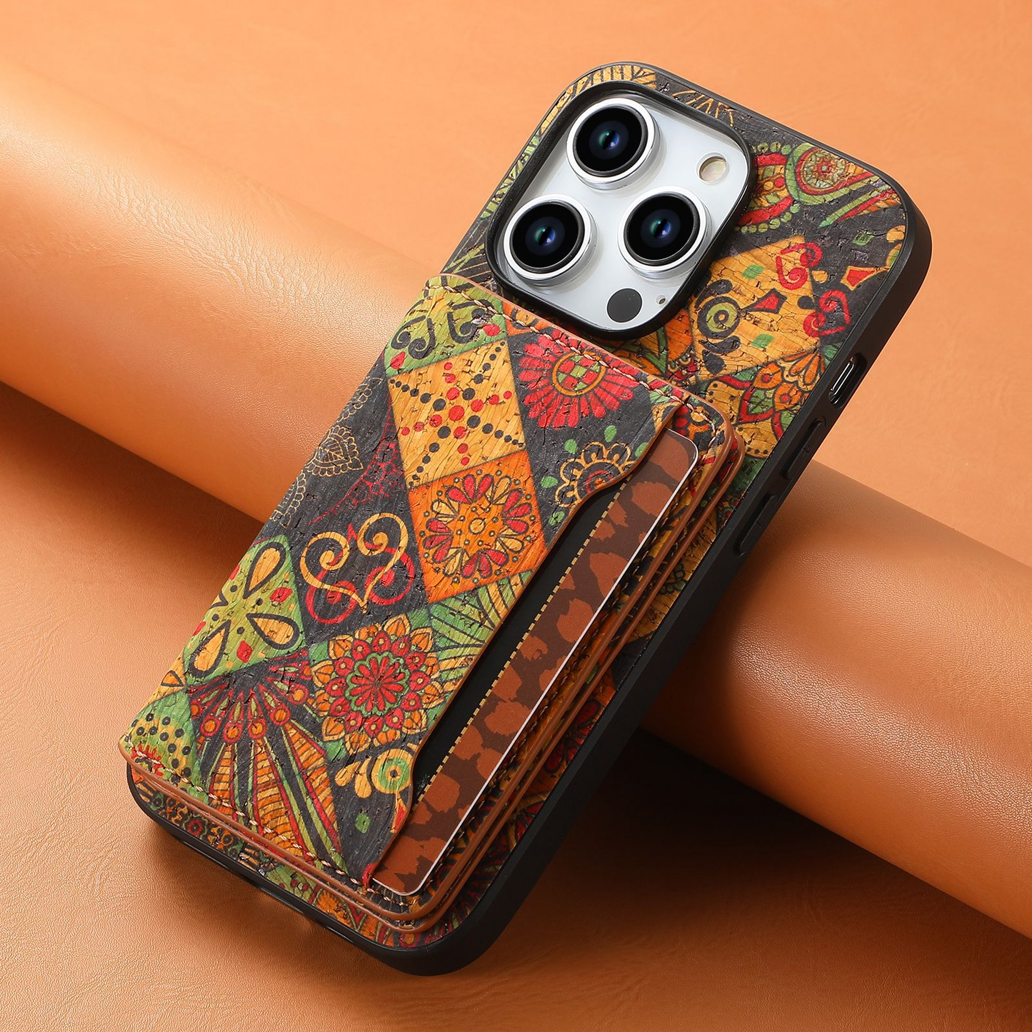 Vintage Bloom iPhone Brieftasche Fall